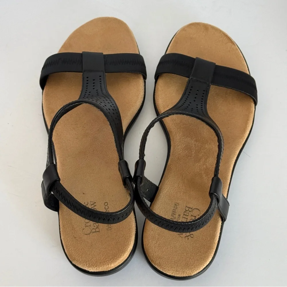 Croft & Barrow Lorelai Women's Comfort Flat Strappy Sandals Size 7